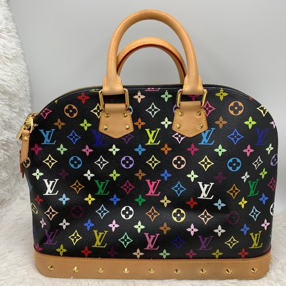 ❌SOLD❌ Louis Vuitton Multicolore Alma GM Black bag - Picture 3 of 13